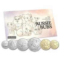 Австралия годовой набор монет и жетон 2025 Aussie Bubs