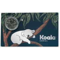 Австралия 50 центов 2025 Коала в буклете