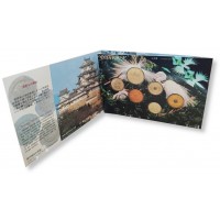 Япония годовой набор монет 1995 замок Химэдзи