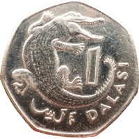 Гамбия 1 даласи 2011