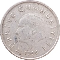 Турция 50000 лир 1996