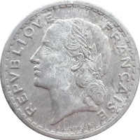 Франция 5 франков 1947