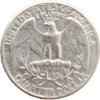 США 25 центов 1965