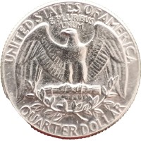 США 25 центов 1974 D