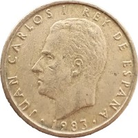 Испания 100 песет 1983