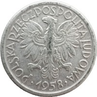 Польша 2 злотых 1958