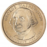 США 1 доллар 2007 Джордж Вашингтон