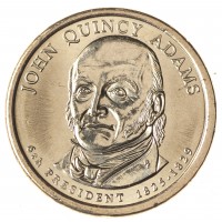 США 1 доллар 2008 Джон Куинси Адамс