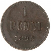 1 пенни 1895