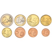 Монета Словения Годовой набор евро 2007 (8 шт)