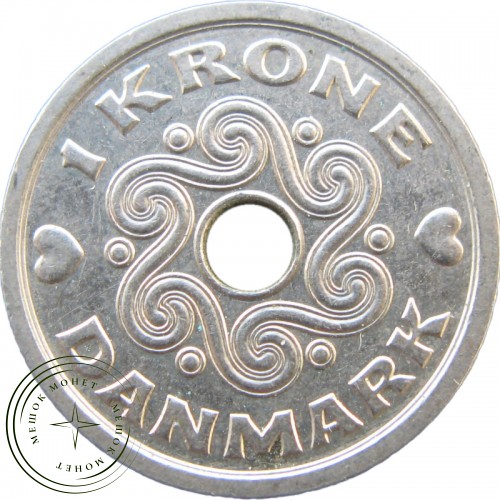 Дания 1 крона 1992 — 90621425-3