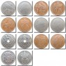 Набор монет Норвегии животные (7 монет)