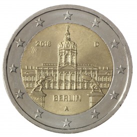 Монета Германия 2 евро 2018 Берлин