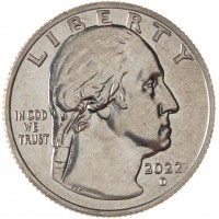 США 25 центов 2022 Салли Райд