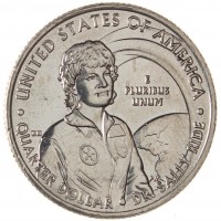 США 25 центов 2022 Салли Райд