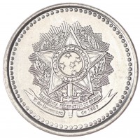 Монета Бразилия 50 сентаво 1986