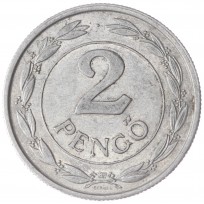 Монета Венгрия 2 пенго 1943