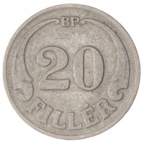Монета Венгрия 20 филлеров 1926