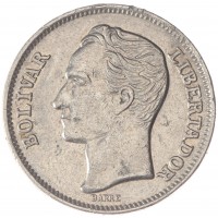 Монета Венесуэла 1 боливар 1977