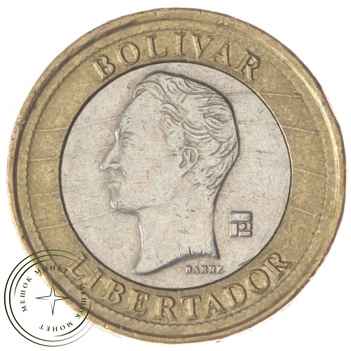 Венесуэла 1 боливар 2007 — 25479396-1