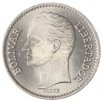 Монета Венесуэла 25 сентимо 1978