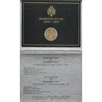 Монета Ватикан 2 евро 2005 XX День молодежи в Кельне (буклет)