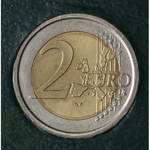 Ватикан 2 евро 2005 XX День молодежи в Кельне (буклет) — 36517619