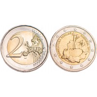 Монета Португалия 2 евро 2014 Международный год семейных фермерских хозяйств