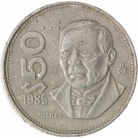 Мексика 50 песо 1985