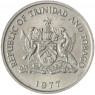 Тринидад и Тобаго 25 центов 1977