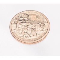 Монета США 1 доллар 2018 Джим Торп, Уа-То-Хак