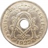 Бельгия 25 сентим 1922