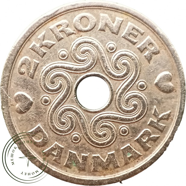 Дания 2 кроны 1993