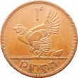 Ирландия 1 пенни 1963