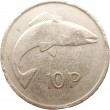 Ирландия 10 пенсов 1980