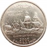 США 25 центов 2000 Вирджиния D
