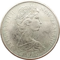 Новая Зеландия 10 центов 1985