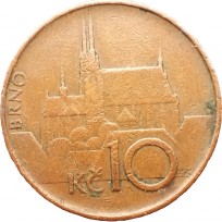 Чехия 10 крон 1993