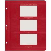 Лист для жетонов 2025 (Лягушка-путешественница / Тридцать восемь попугаев / Вовка в Тридевятом царстве) в Альбом КоллекционерЪ