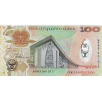 Папуа—Новая Гвинея 100 кина 2008