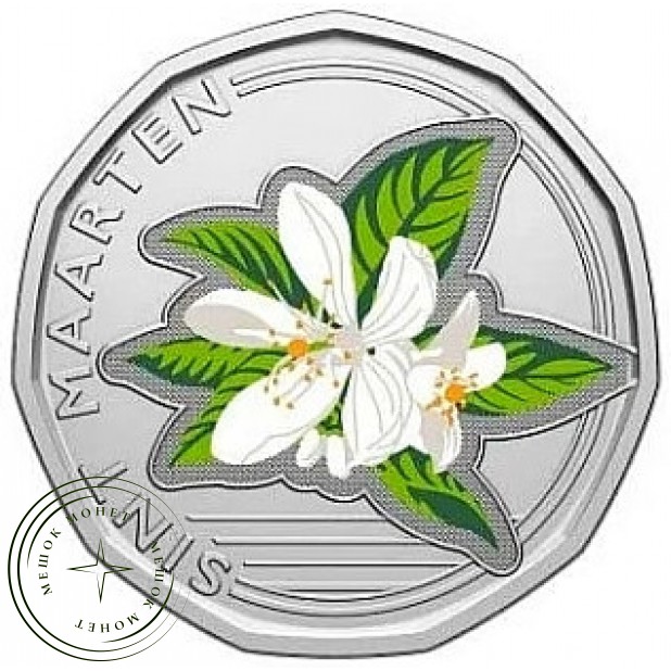 Синт-Мартен 50 центов 2025