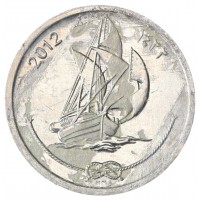 Монета Мальдивы 10 лари 2012