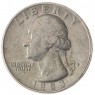 США 25 центов 1983