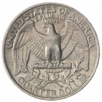 США 25 центов 1982