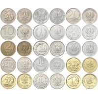 Набор монет Польши (15 монет)