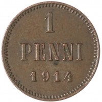 1 пенни 1914