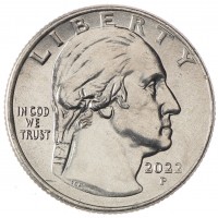 США 25 центов 2022 Анна Мэй Вонг