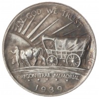 Копия 50 центов 1939 Oregon Trail Memorial