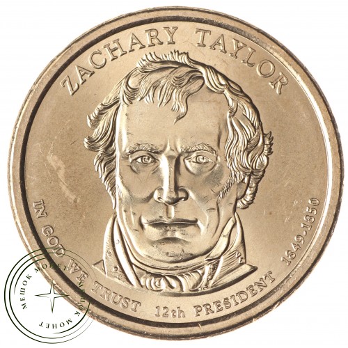США 1 доллар 2009 Закари Тейлор — 21712784