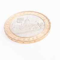 Монета 10 рублей 2009 Выборг ММД